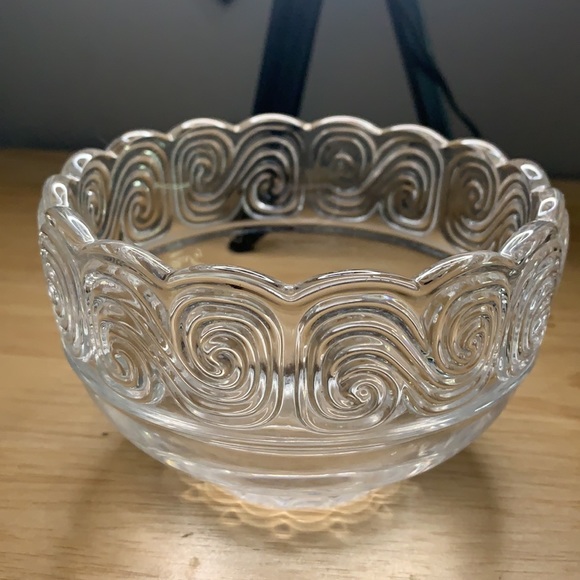 Tiffany & Co. Other - Tiffany & Co Vintage Crystal Bowl Louis Tiffany Comfort Collection 3”h x 5”w